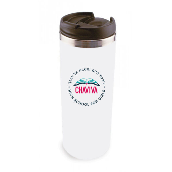 14oz. Stainless Steel Tumbler - Sublimated Logo Thumbnail
