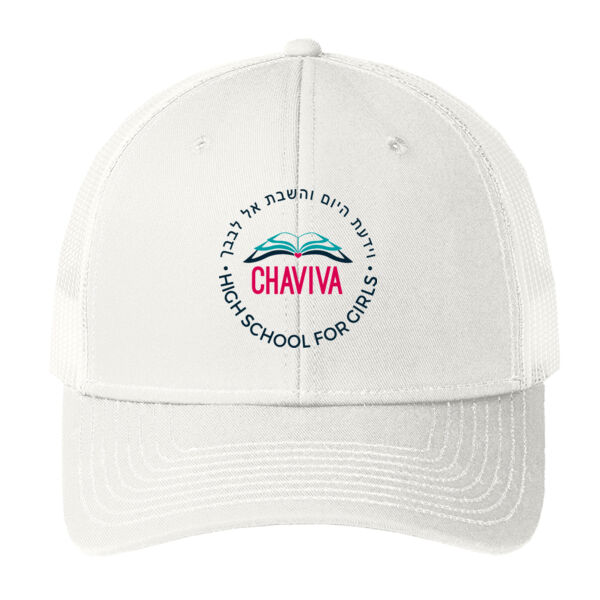 Port Authority® Snapback Trucker Cap - Embroidered Logo Thumbnail