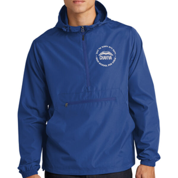 Sport-Tek ® Packable Anorak - Embroidered Logo Thumbnail