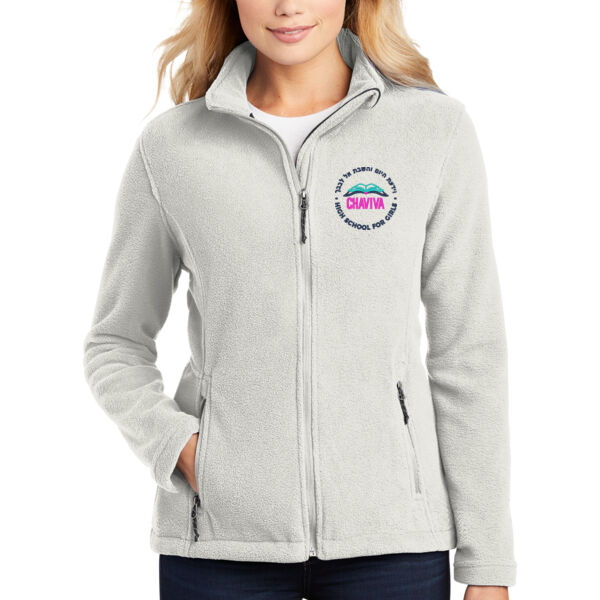 Port Authority® Ladies Value Fleece Jacket - Embroidered Logo Thumbnail