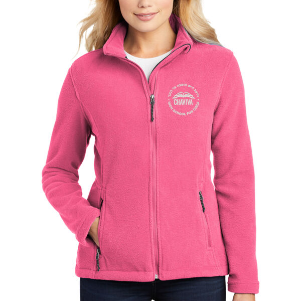 Port Authority® Ladies Value Fleece Jacket - Embroidered Logo Thumbnail