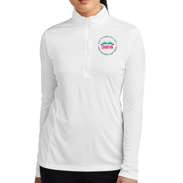 Sport-Tek® Ladies PosiCharge® Competitor™ 1/4-Zip Pullover - Printed Logo Thumbnail