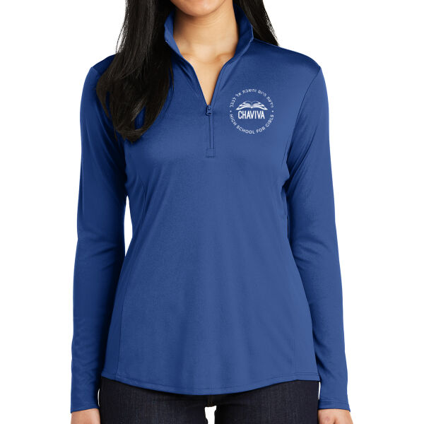 Sport-Tek® Ladies PosiCharge® Competitor™ 1/4-Zip Pullover - Printed Logo Thumbnail
