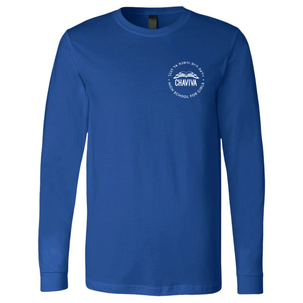 BELLA + CANVAS - Jersey Long Sleeve Tee - Printed Logo Thumbnail