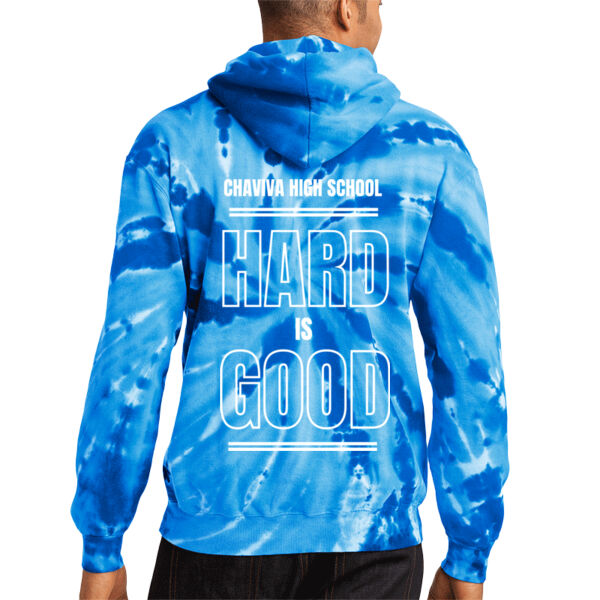 Port & Company® Tie-Dye Pullover Hooded Sweatshirt - Printed Logos Thumbnail