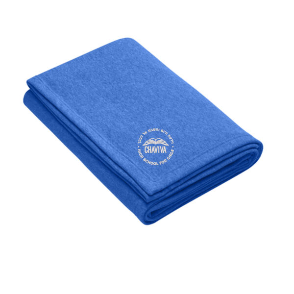 Port & Co Core Fleece Sweatshirt Blanket - Embroidered Logo Thumbnail