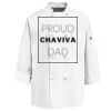 Eight Knot Button Chef Coat with Thermometer Pocket Thumbnail