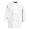 Eight Knot Button Chef Coat with Thermometer Pocket Thumbnail
