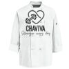 Eight Knot Button Chef Coat with Thermometer Pocket Thumbnail