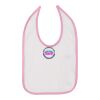 Infant Contrast Trim Premium Jersey Bib Thumbnail